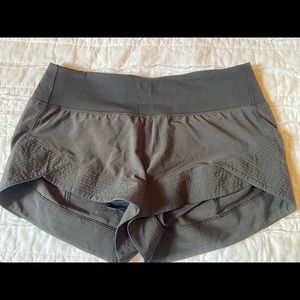 Lululemon Black Speed Shorts